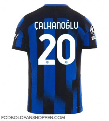 Inter Milan Hakan Calhanoglu #20 Hjemmebanetrøje 2023-24 Kortærmet